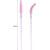 Tbestmax 1000 Disposable Mascara Wands Eyelash Brush Spoolies for Eyebrow Eye Lash Extension Colorful