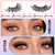 Losha 25mm Lashes Big Fluffy False Eyelashes 3D Dramatic Long Volume Faux Mink Lashes Pack 4 Pairs