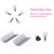 Lash Extensions Premade Fans 10D 0.07 Volume Lash Extensions Lash Fans D Curl 13mm Short Stem Volume Fans Eyelash Extensions Supplies (10D-0.07-D, 13