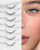 Natural Lashes Natural Eyelashes Short Eyelashes Natural Look False Eyelashes Wispy Eye Lashes 10mm Small Lashes Fake Lashes K50