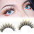Imported Korea Fiber Faux Mink False Eye lashes Handmade Reusable Long Cross Volume Dramatic Lashes Natural Look Makeup Thick Black Fake EyeLashes