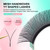 NAGARAKU yy Eyelash Extensions Supplies y lash 0.07mm C curl Mix Tray 8-15mm Premade 4D Easy Fan Russian Volume Cluster Faux Mink Matte 12 rows pre F