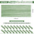 20 Pack Sage Green Table Runner 10Ft Cheesecloth Table Runner Boho Gauze Table Runner Long Cheese Cloth Table Runner Romantic Sheer Fabric Table Runn