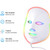 Angel Kiss Light Beauty Mask - Led Face Mask Light Therapy - Red Light Therapy Mask for Face - LED Facial Skin Care Mask