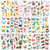 Habett Tattoos for Kids, 300+ Mixed Styles Temporary Tattoos Stickers Set for Girls and Boys, Space Dinosaur Animals Butterfly Tattoos for Kids Birth