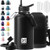 DYSANKY Insulated Water Bottle | Thickened Stainless Steel Vacuum Metal | Portable Sports Half Gallon Large Water Jug for Gym and Hiking with Straw,