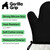 GORILLA GRIP BPA-Free Soft Silicone Oven Mitts, Heat Resistant and Waterproof Cooking Safety Gloves, Thick Cotton Lining, Flexible Gripping, Kitchen