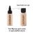 AEROBLEND Airbrush Foundation Makeup: Professional, Water-Based, Buildable, Long-wearing, For all skin types, 1 oz (N50)