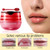 2 Pcs Lip Balm Honey Pot, Honey & Strawberry Moisturizing Lip Mask Reduces Lip Lines, Prevention Dry and Cracked Lip Scrubs Exfoliator. (Honey & Stra