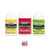 Lip Naturals Assorted Mini Lip Balms with Sunscreen (SPF-15) & Keychain - 12 Count, 3 Flavors: Tea Tree Mint, Vanilla Bean, Bing Cherry (0.10oz/3g Ea