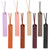YBEATY 8 Pcs Leather Bookmark Classic Style Bookmark Thin Handmade Stitched Book Supplies Page Markers Reading Accessories for Man Women Office Book