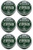 Ruby Kisses Pot O' Miracle Maximum Strength Lip Revitalizer Lip Balm (Mint-6 Pack)