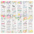 60pcs Bible Verse Flower Bookmarks,Inspirational Scripture Christian Book Markers Religious Motivational Encouragement Flower Page Clips Presents for
