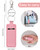 Meiiy Lip Balm Sleeve Pouch Chapstick Holder With Clip Lipstick Lip Gloss Holder Stocking Stuffers Gift for Women (5pcs)