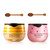 2PCS Bee Balm Honey Pot,Propolis Moisturizing Lip Mask,Hydrating & Prevention Dry and Cracked Lip Scrubs Exfoliator