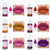 BONNIE CHOICE 12 Colors Liquid Lip Gloss Pigment Set, DIY Lipstick Liquid Pigment for Set Making Lip Gloss, DIY Lip Cosmetic Dye, Edible Coloring Pur