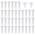 HRLORKC 50Pcs 10ml Empty Lip Gloss Tubes Empty Lip Balm Tubes for DIY Lip Gloss Balm Cosmetic