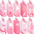 AmazingSpark 600 Pcs Breast Cancer Awareness Bookmarks Bulk, Pink Fight Ribbon Book Marks Keep Calm Book Mark for Women Breast Cancer Charity, Office