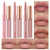 BestLand 6Pcs Matte Liquid Lipstick and Lip Liner Set, Non-Stick Cup Not Fade Waterproof 24 Hour Lip Gloss Nude Brown Lip Liner Pencil for Women, lab