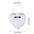 WACAR 10pcs Sublimation Blanks Chapstick Holder Keychains Bulk Lipstick Holder Keychains Chapstick Keyring Holder (White)