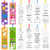The Ten Commandments Color Your Own Bookmarks for Kids- 120Pcs Bulk 10 Commandments DIY Coloring Blank Bookmarks Christian Classroom Art Craft Suppli