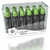 Magic Kiss Pack of 12 Color Changing Aloe Vera Lipstick set, MADE IN USA (Green)