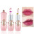 BINGBRUSH 2Pcs Color Changing Lipstick,Pink Crystal Flower Jelly PH Mood Long Lasting Labiales Lip Care Moisturizer Lip Balm Korean Magic Lip Gloss L