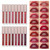 LANGMANNI Matte Liquid Lipstick Makeup Set Velvety Liquid Lipstick Long Lasting Durable Nude Lip Gloss Beauty Cosmetics Set for Girls and Women (16Pc