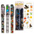 Harry Potter Pen Set Bundle ~ 3 Deluxe Hogwarts Pens Plus Sticker Sheet | Harry Potter School Supplies Office Supplies