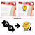 10PC Funny Magnetic Bookmarks | Cute Animal & Humor Design Double-Sided Magnetic Bookmarks for Women, Men, Reading Enthusiasts, Teachers, Office Supp