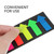 NUOBESTY 10Sets of Neon Page Marker Arrow Stickers Colored Index Tabs Flags Bookmarks Sticky Notes for Home Office Students