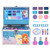 Disney Frozen Train Case Beauty Set, Kids Makeup Kit for Girls, Real Washable Makeup Set, Play Makeup, Party Favor, Birthday, Ages 3 4 5 6 7 8 9 10 1