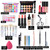 Pure Vie All-in-One Holiday Gift Makeup Set Cosmetic Essential Starter Bundle Include Eyeshadow Palette Lipstick Concealer Blush Mascara Foundation F