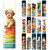 Peacoblue 30pcs UV DTF Bookmarks Transfer Stickers Wraps Dog and Stack of Books for Women Men Reading, Waterproof Bookmarkers Decal(No Blank Bookmark