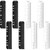 8PCS Notebook Ruler-A5 6 Ring Ruler Planner Bookmark Book Marker for Binder,Ymapinc Journal Ruler with Holes Measuring Tool for A5 Size 6-Ring Binder