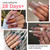 UNA GELLA Nail Tips Square Fake Gel Nails Tips 120 PCS No C Curve XXL Extra Long Full Cover Square Straight Curved Tapered Acrylic Nails for Press on