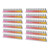 FEMELI Acrylic Clear Nail Polish Wall Rack: 12pcs Organizer Holder Display Shelves - 15 Inch
