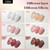 CANNI 9ml Hema-Free Jelly Gel Nail Polish Set- 6Pcs Jelly Nude Pink Neutral Transparent Milky White Colors Kit,Soak Off LED Manicure Kit DIY at Home