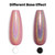 RARJSM Holographic Nail Polish Rose Gold Gel NailPolish with Mermaid Unicorn Effect Glitter Gel Nail Polish RAR73 Suitable for Spring Summer