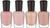 Zoya Polish Quad Nail Polish, Under The Mistletoe, 0.5 Fl Oz (Pack of 4)