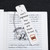 Coffee Bookmark Stocking Stuffers for Coffee Lovers Women Men, Funny Spilled Coff ee Bookmark for Book Lovers, Secret Santa Basket, Book Marks for Re