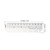 PATIKIL 5.3"x1.4" Bookmark Ruler, 20 Pack Snap-in Ruler Page Marker Book Mark Measuring Tools for A7 Size 6-Hole Binder Notebook, Clear