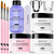 Morovan Acrylic Nail Kit: Clear Pink White Powder and Professional Liquid Set for Nail Extension - DIY at Home With Brush for Beginners