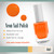 duri 647N The O.C. Orange, Neon Orange Nail Polish, Matte Finish, Quick Drying, 0.45 Fl Oz