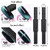 Ideal Swan Nail Decoration Kits - 8 Pieces Nail Magnet Tool Set, Double-head Flower Design Nail Magnet Pens Magnet Stick 3D Magnetic Cat Eye Gel Poli