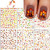 3D Thanksgiving Nail Art Stickers 6 Sheets Autumn Fall Nail Art Accessories Decals Self-Adhesive Maple Leaf Pumpkin Turkey Designs Sticker for Women