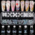 Mixed 3D Nail Art Gem Decoration Accessories Kit #1, Aurora Bear Bow Butterfly Starry AB Rhinestone Charm Jewelry for Deco, Pearl Flower Caviar Bead