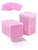 TEOYALL Lint Free Nail Wipes, 400 PCS Non-Woven Fabric Nail Cleaning Pads Pink Lash Extensions Glue Cleaning Wipes Salon Supplies