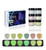 Legacy Nails Professional COLLECTION Acrylic Powder Kit 6 Colors Nail Art Set for Manicure DIY for Dip & Acrylic Nail Extensions (GLOW COLLECTION)