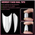 Short Stiletto Nail Tips Natural Nail Tips Half Cover MEKK 600PCS Acrylic False Nail Tips Fake Nail Tips for Nail Salons and DIY Nail Art at Home,10S